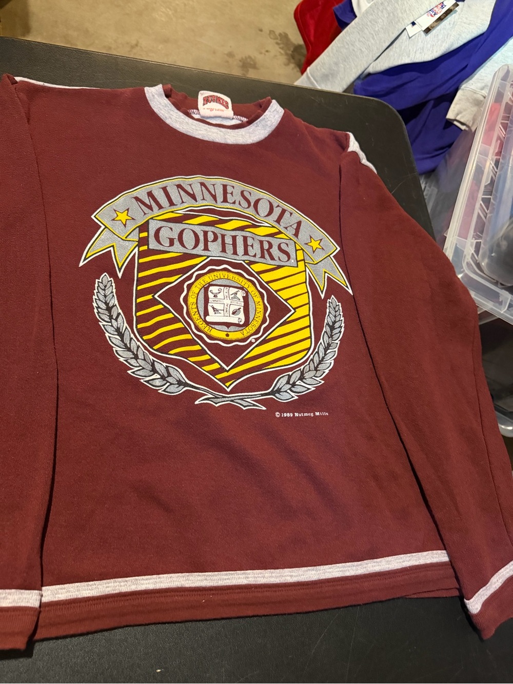 Minnesota Gophers Maroon Crewneck Sweater